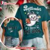Philadelphia Eagles 2025 Nfl Bartender Halloween Fan All Over Print Shirt 3