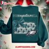 Philadelphia Eagles 2025 Nfl Cozy State Bow Sweatshirt 3