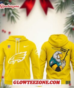 Philadelphia Eagles Childhood Cancer Awareness Day 2025 All Over Print Hoodie Shirt 1