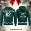 Philadelphia Eagles Christmas Jason Kelce 62 Fan Holiday Hoodie Shirt