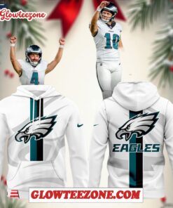 Philadelphia Eagles Nfl 2025 New White Unisex 3d Hoodie 1