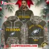 Philadelphia Eagles Nfl Veteran Birthday 2025 Custom Name Unisex Hoodie 1