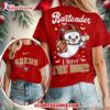San Francisco 49ers 2025 Nfl Bartender Halloween Fan All Over Print Shirt 3