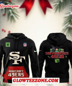 San Francisco 49ers 2025 Nfl Minecraft Game Special Limited Edition Unisex Hoodie 1
