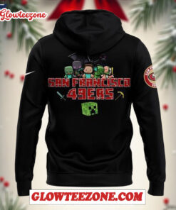 San Francisco 49ers 2025 Nfl Minecraft Game Special Limited Edition Unisex Hoodie 3