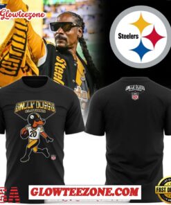 Snoopy Pittsburgh Steelers Nfl 2025 Black Football Unisex T Shirt 1