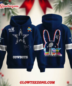 Special Edition Dallas Cowboys X Bad Bunny Halftime Show 2026 Customized Hoodie