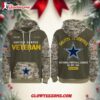 Special Edition Dallas Cowboys X Salute To Veterans Custom Hoodie Shirt