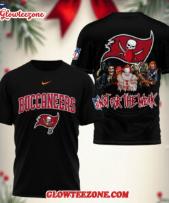 Tampa Bay Buccaneers 2025 Nfl Not For The Weak Halloween All Over Print Shirt 1