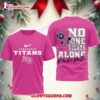 Tennessee Titans 2025 NFL Breast Cancer October Limited Edition 3D Shirt